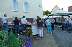 Sommerserenade vor dem "Chorfürst" (Foto: Karl-Franz Thiede)